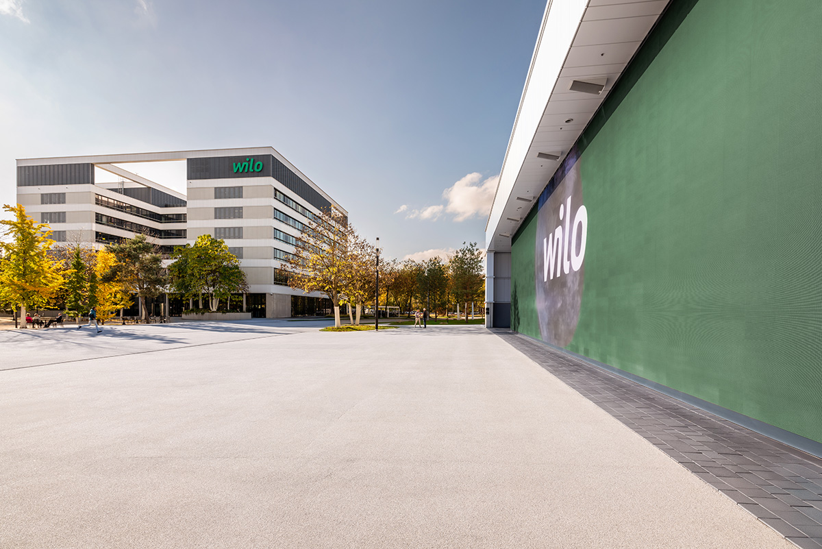 Campus des Wumpenhersteller WILO.