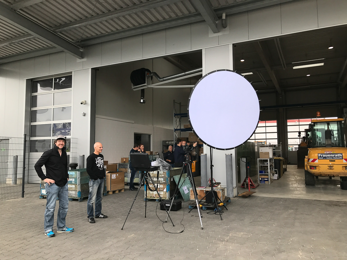 Vorstandsfotografie Behind the Scene