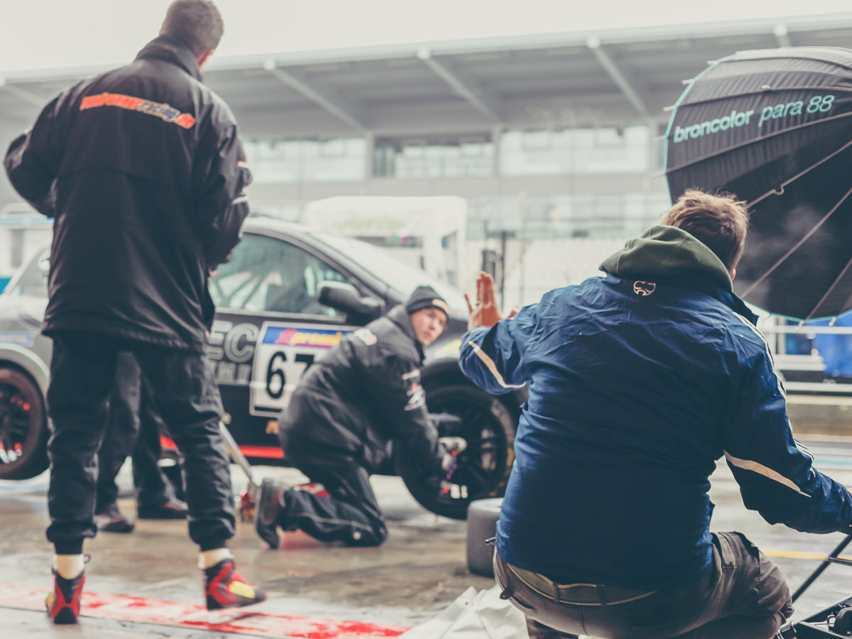 Shooting auf dem Nürburgring.