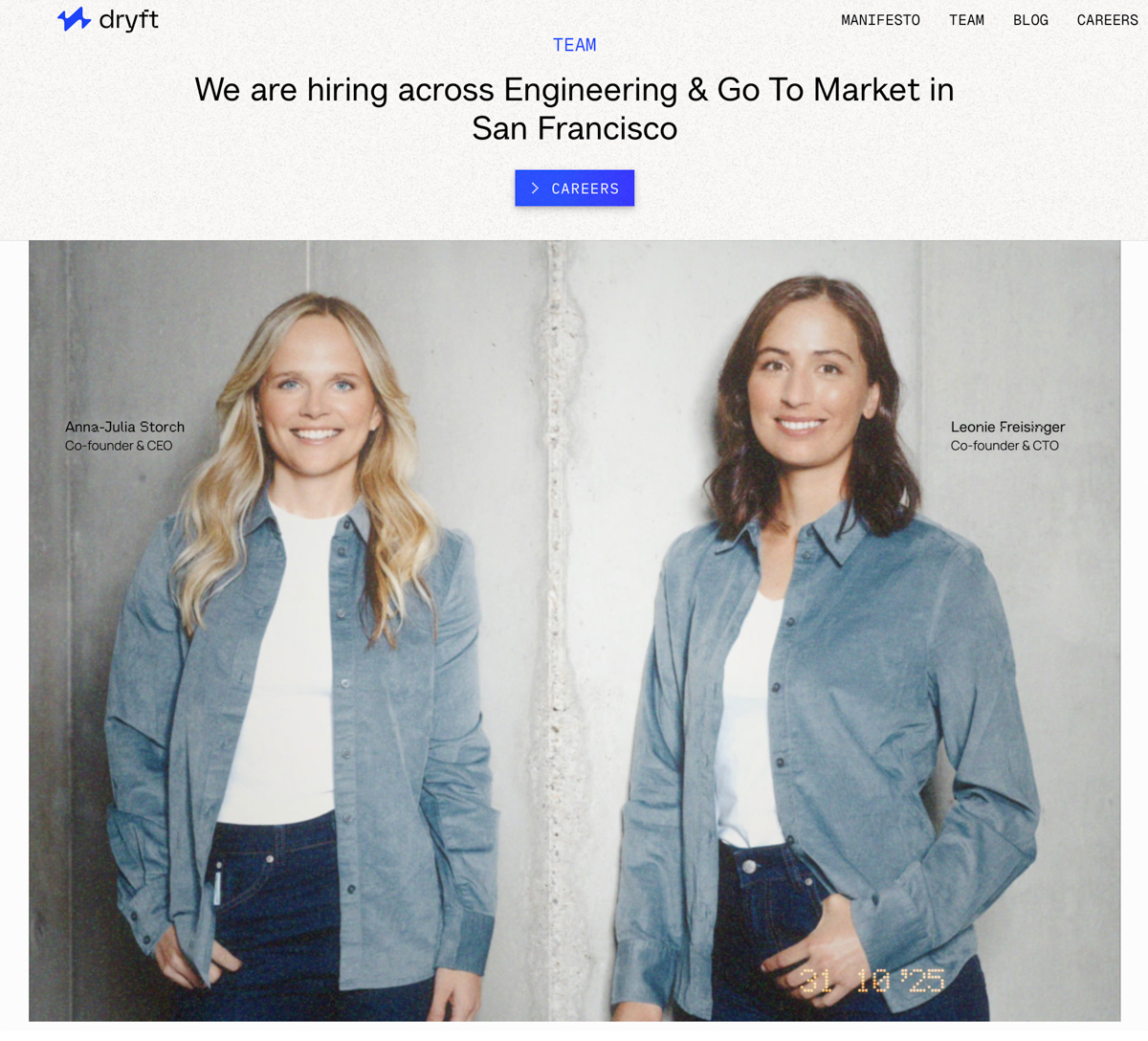 DRYTFT - Anna-Julia Storch und Leonie Freisinger