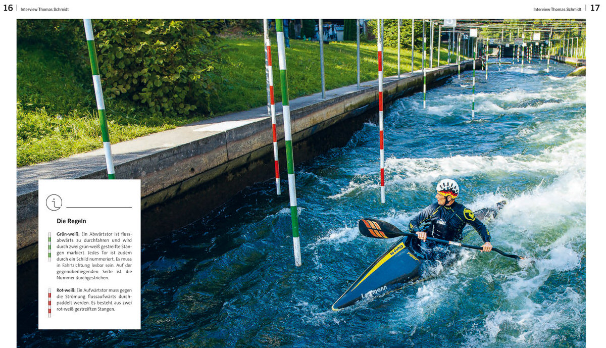 Kanu-Olympiasieger Thomas Schmidt für Freudenberg.