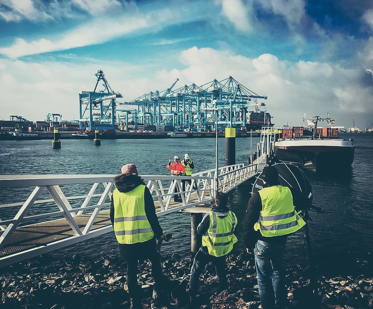 Fotoproduktion für MAN in Rotterdam