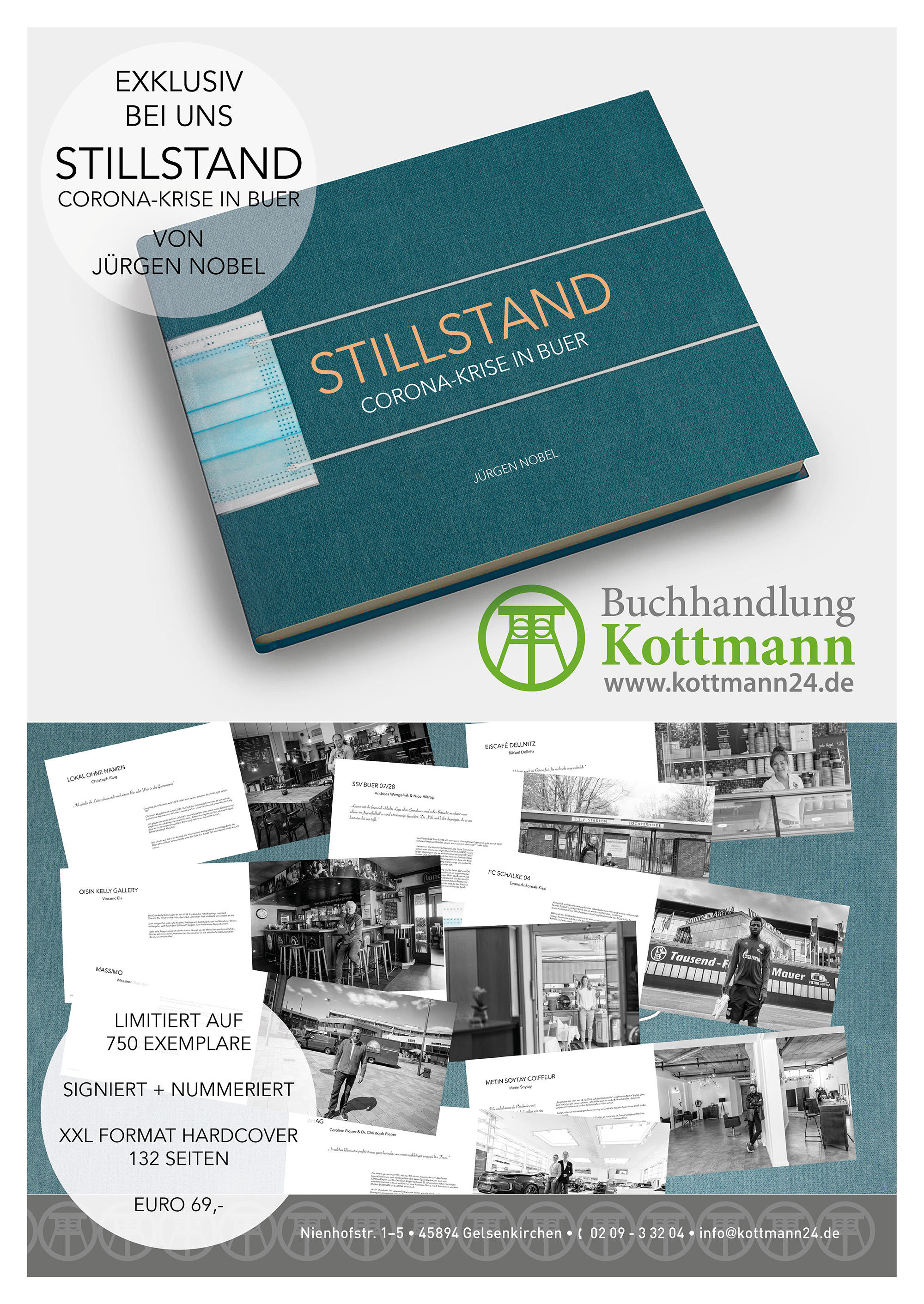 STILLSTAND. CORONA-KRISE IN BUER. DAS BUCH